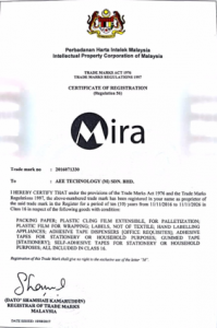 Mira Branding Certification Malaysia